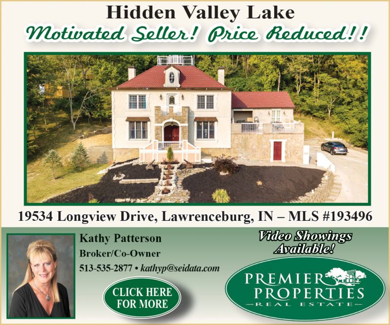 19534 Longview Drive, Lawrenceburg Indiana – MLS #193496