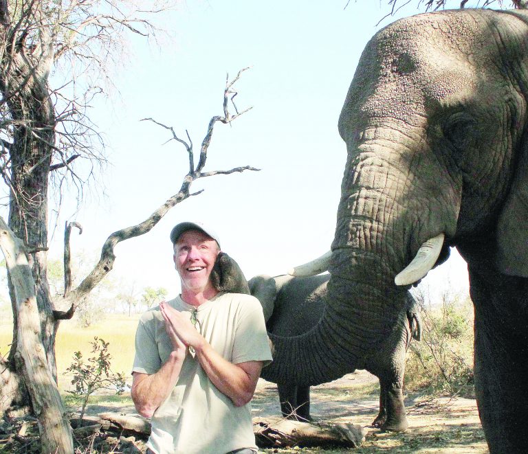 Tom Tasset’s elephant encounter helped spur his idea to rebrand HTT Agency to include online insurance sales and rename his firm. Submitted Photo