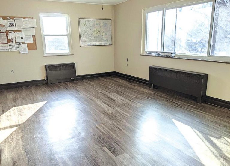 The floor has been replaced and other cosmetic changes have been made in the Whitewater Township Fire Department’s Station 95 in Hooven. SUBMITTED PHOTO FROM FACEBOOK