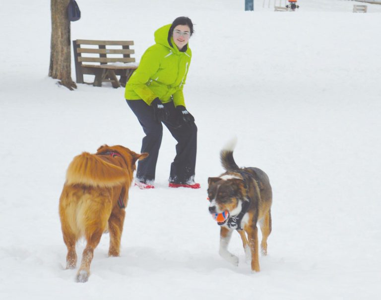 Snow play