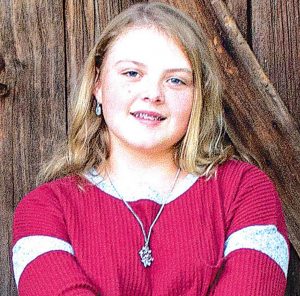 Taylor Oberjohann, an eighth grader at Ohio Connections Academy, won the Prudential Spirit of Community Award for her services to Harrison. SUBMITTED PHOTO