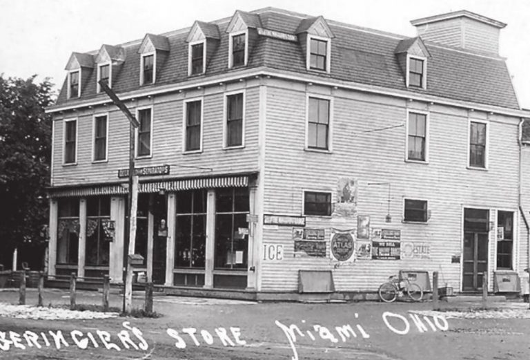 This historical building in Miamitown will soon come down because to it is not in good condition. SUBMITTED PHOTO