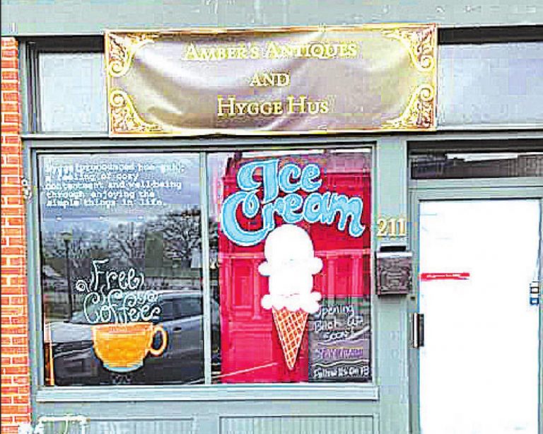 The store front of Vintage Scoops. SUBMITTED PHOTO