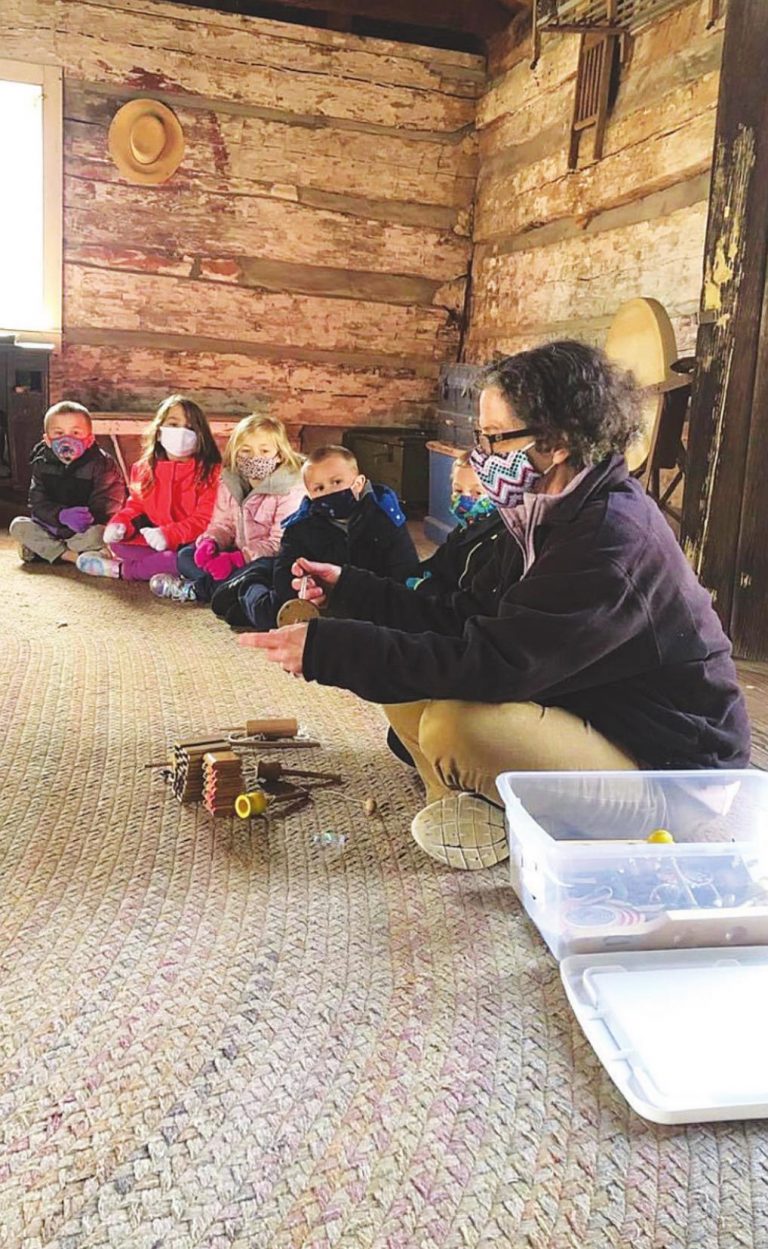 Students enjoy the Dinsmore Homestead by learning of its rich history. SUBMITTED PHOTOS