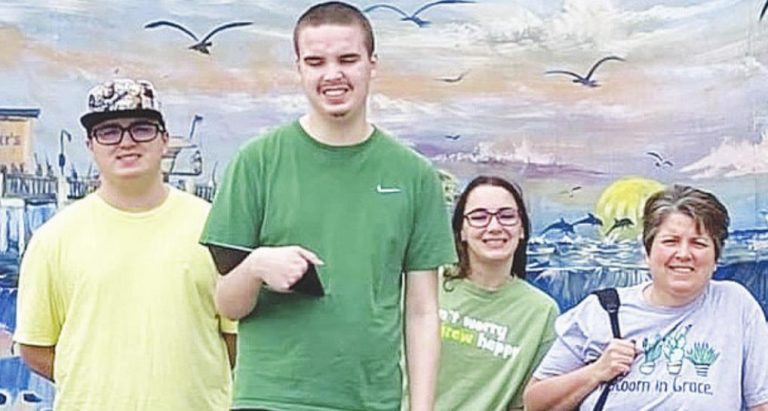 Caterina Russell enjoyed spring break with her family in Okaloosa Island, Florida, with her brothers, Brady and Connor, Caterina, and her mom Tracy. Dad, Chad, who is taking the photo. SUBMITTED PHOTO