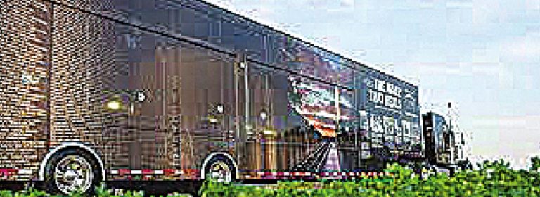 An escort of motorcycles will lead the Wall That Heals from Versailles, Indiana, to where it will be set up at J.T.M. Food Group. SUBMITTED PHOTO