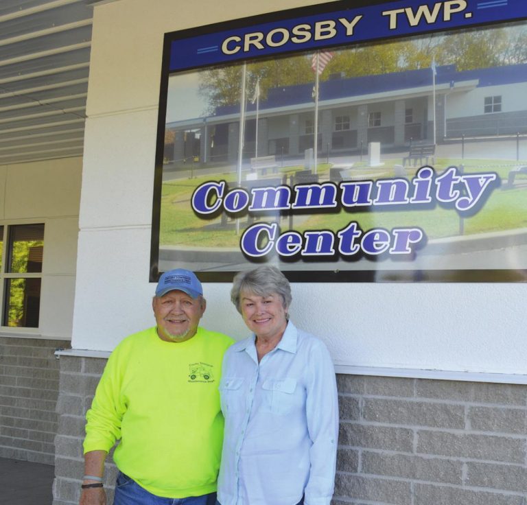 Harry and Jean Meyers will be Grand Marshals in Crosby Townships Memorial Day Parade on May 30. HALIE BARGER/THE HARRISON-PRESS