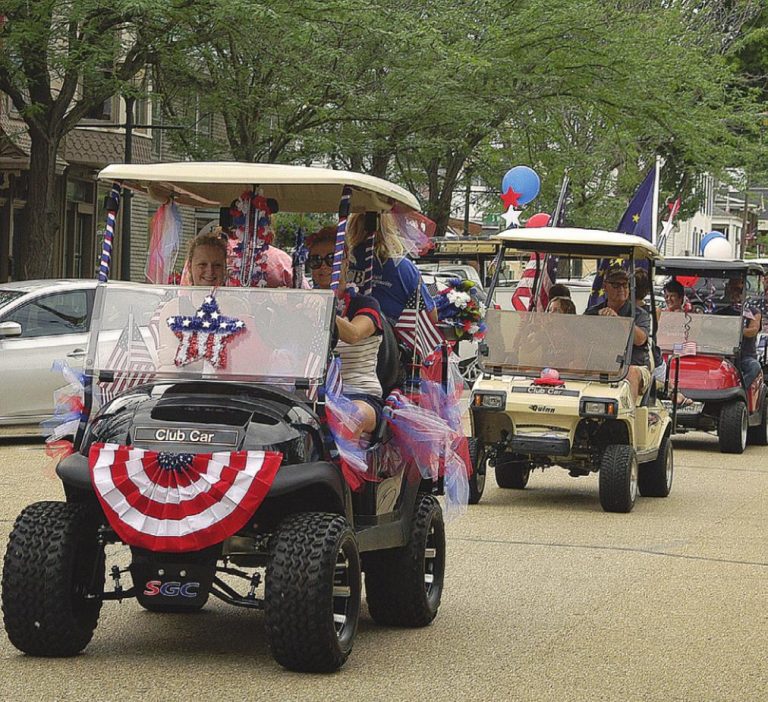Main Street’s Golf Cart Parade will take place on July 3 in Rising Sun. PHOTO BY KENDAL R. MILLER