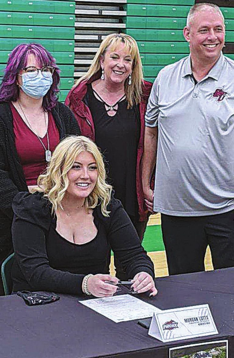 Morgan Lutts will play golf for Cumberland University in Lebanon, Tennessee. PHOTO COURTESY HARRISON ATHLETIC DEPARTMENT