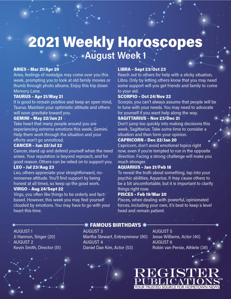 August 2-6