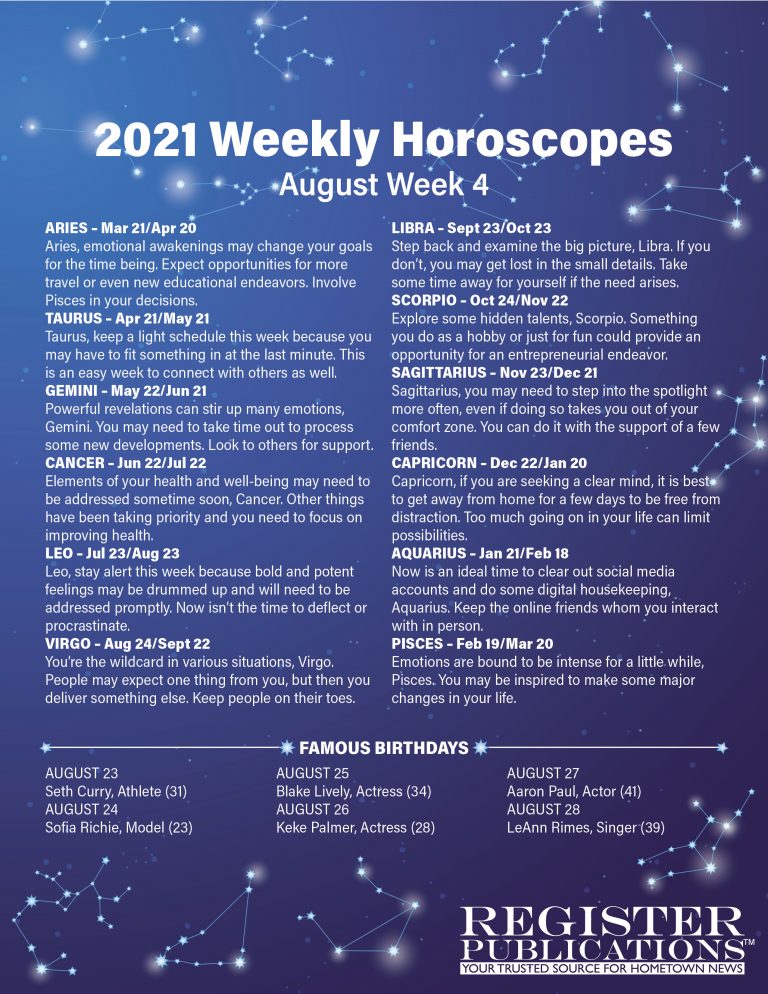 August 23-27