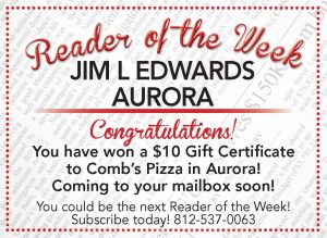 reader of the week 8-5-21