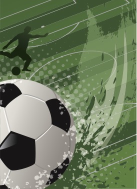 SOCCER BALL Pitch Graphic