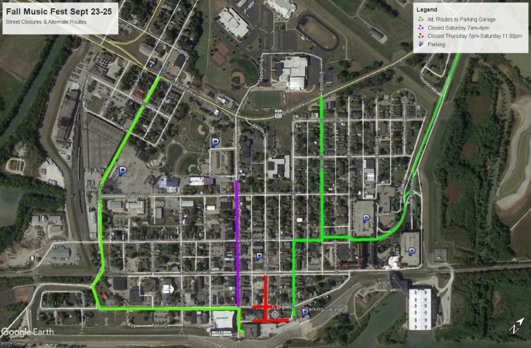 Fall fest map