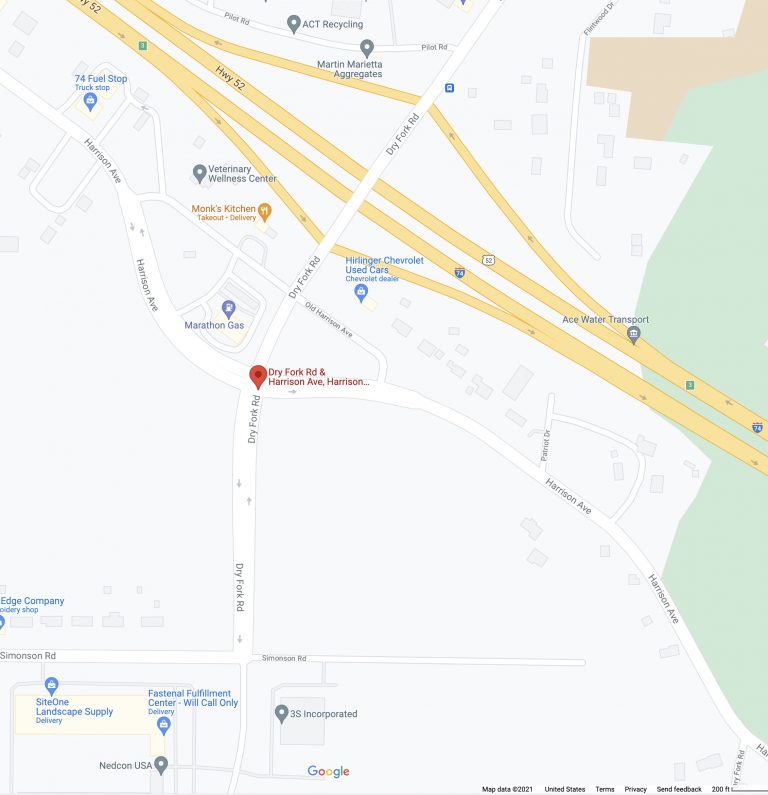 Hillwood map