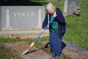 cemetery cleanup