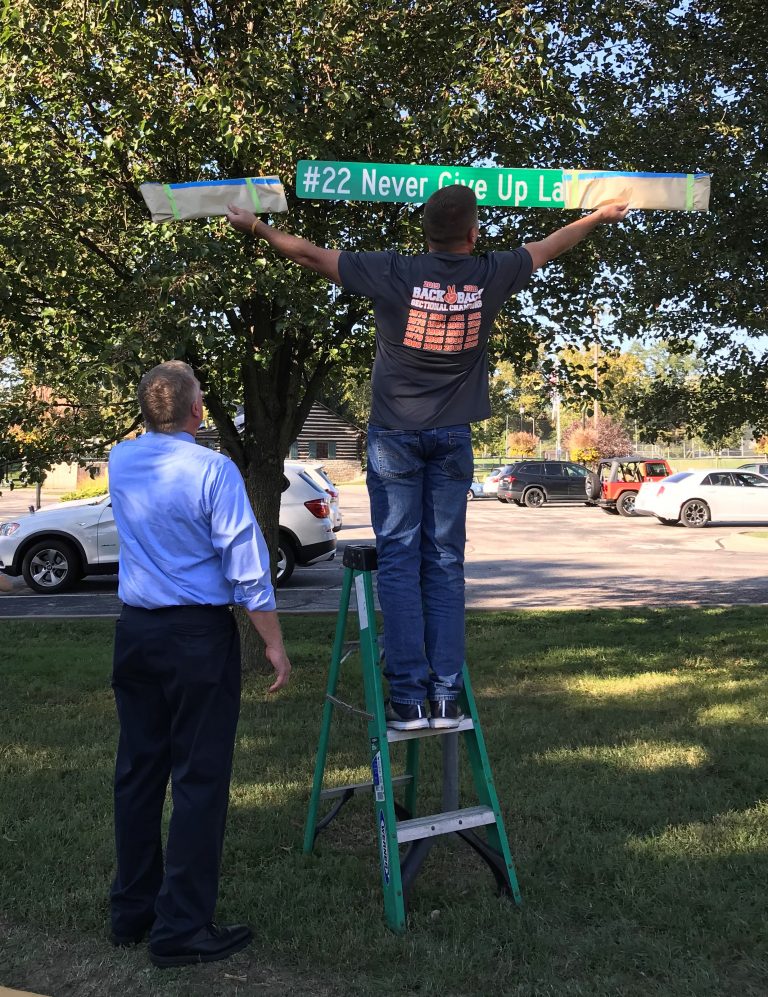 Hill sign