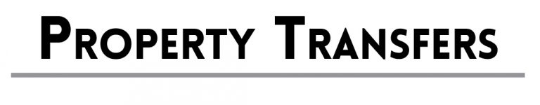 Property Transfers