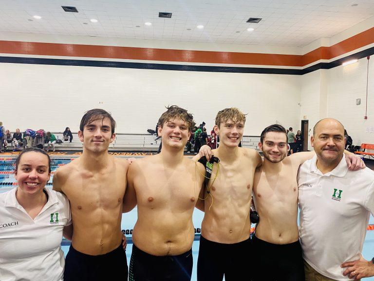 Harrison swimming