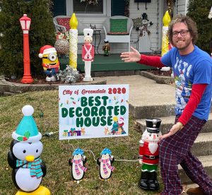 decorated house