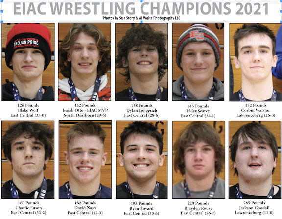 EIAC Wrestling Champions