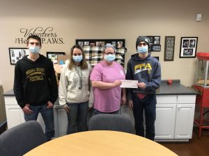 PAWS donation