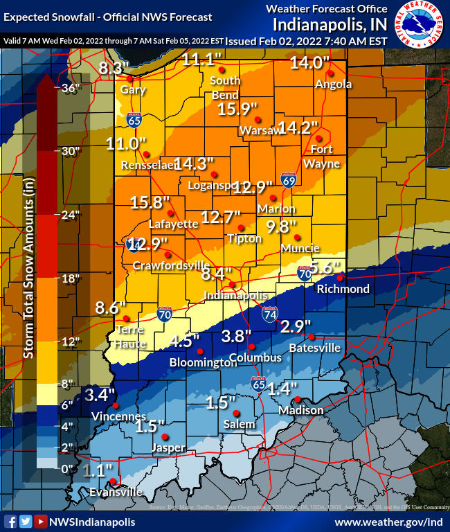 snow totals