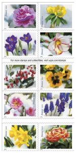 Snowy Beauty Forever stamps