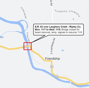 62 closure