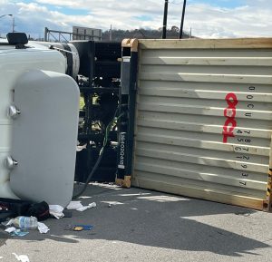 truck rollover