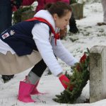wreath laying