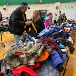 Harrison clothing food drive