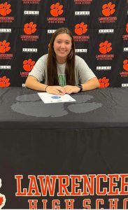 held signing