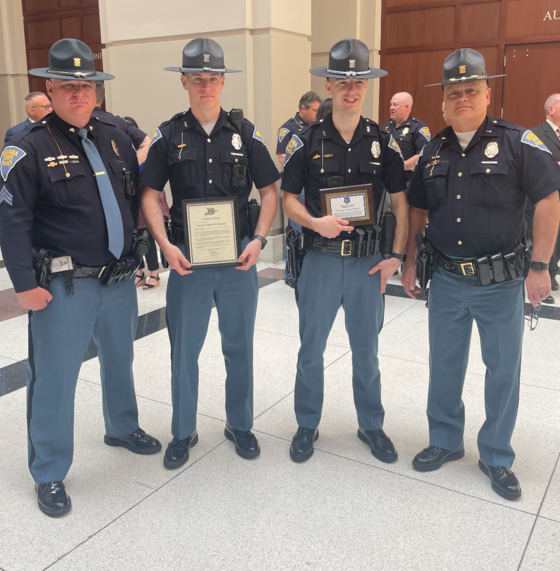 troopers honored