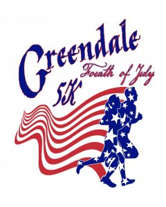 Greendale 4th of July 5K LOGO