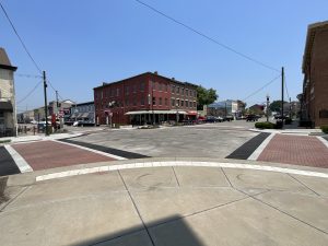 intersection open