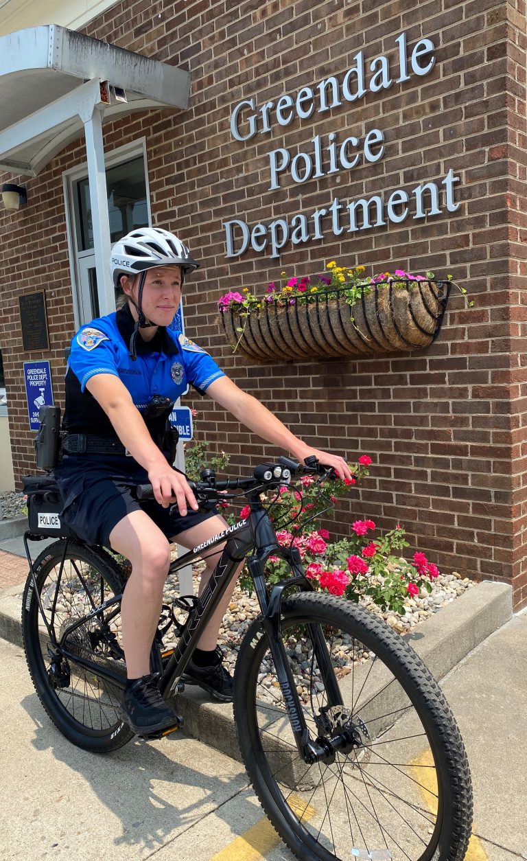 Greendale police bicycles