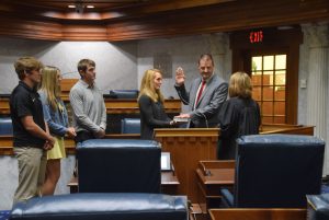 Maxwell sworn in