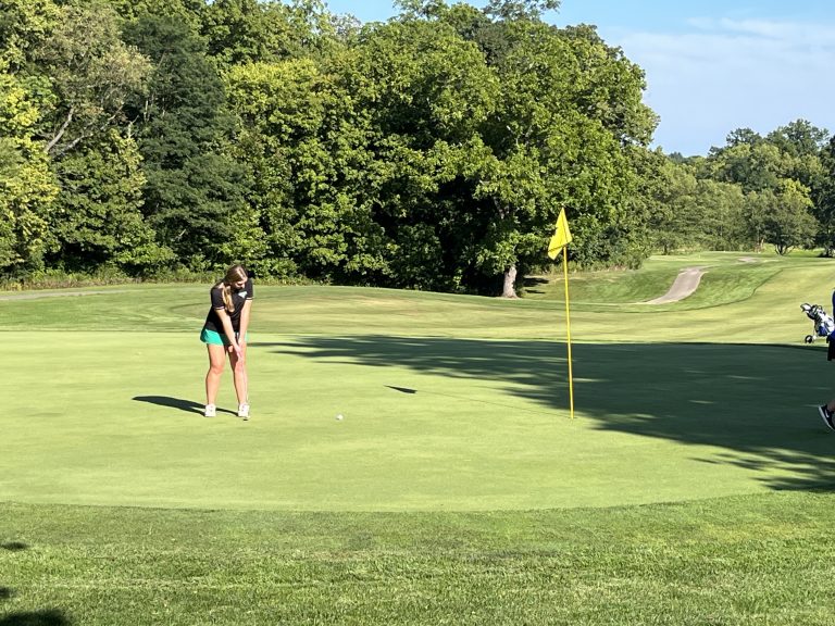 Harrison Notebook girls golf