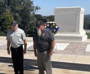 wreath laying