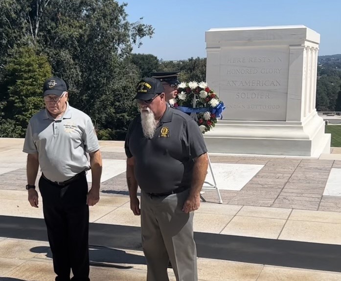 wreath laying