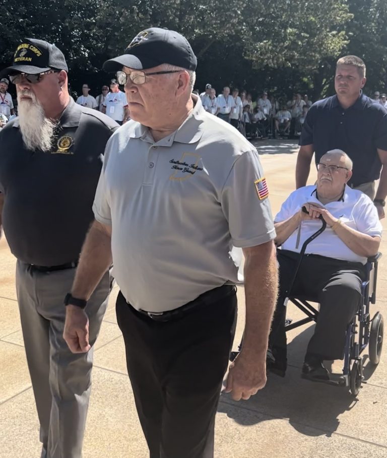 wreath laying