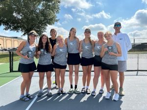 Harrison notebook girls tennis