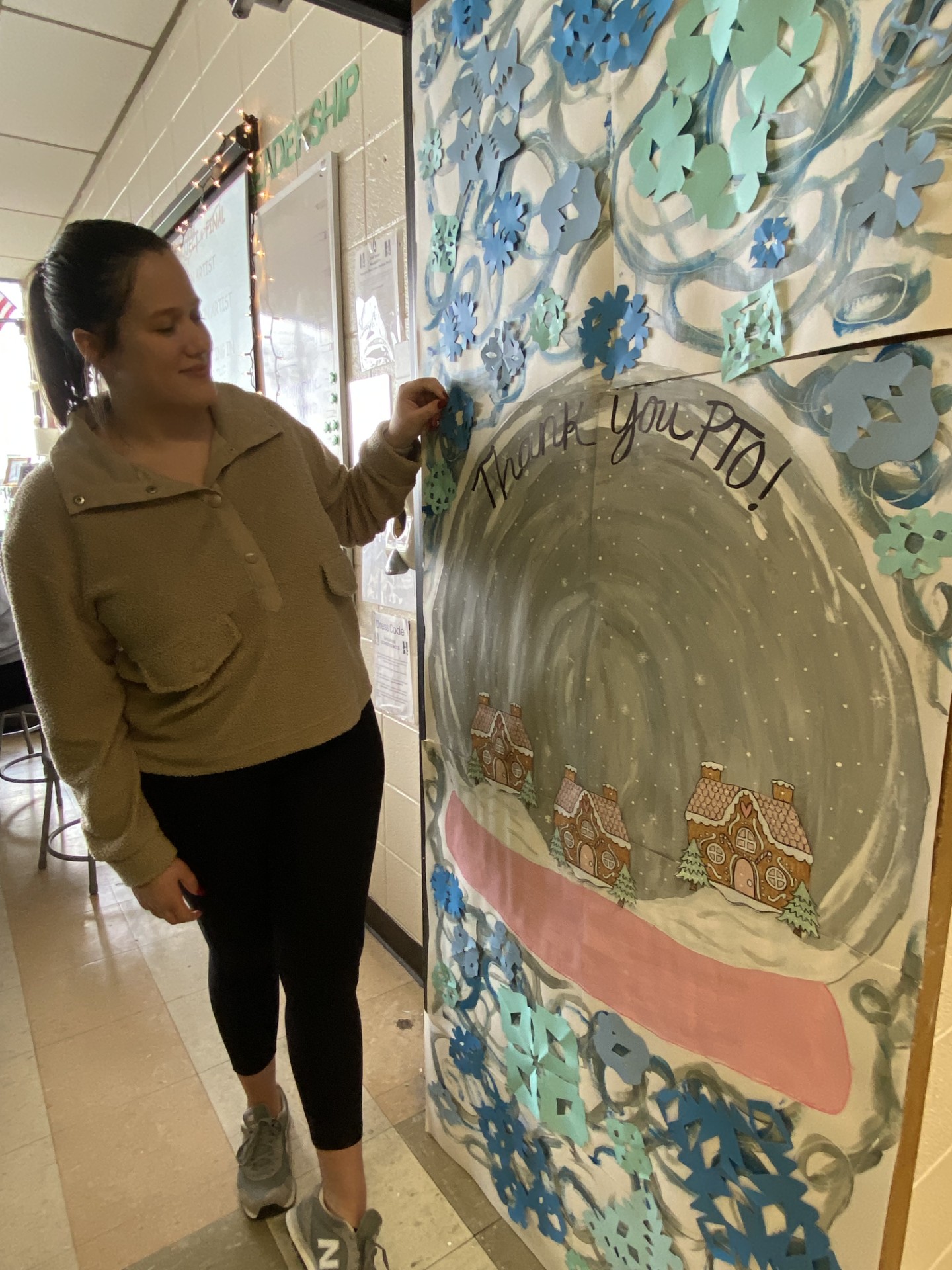 Students decorates doors at Harrison schools Register Publications